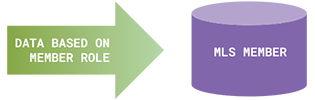 Data Based on Member Role to MLS Member